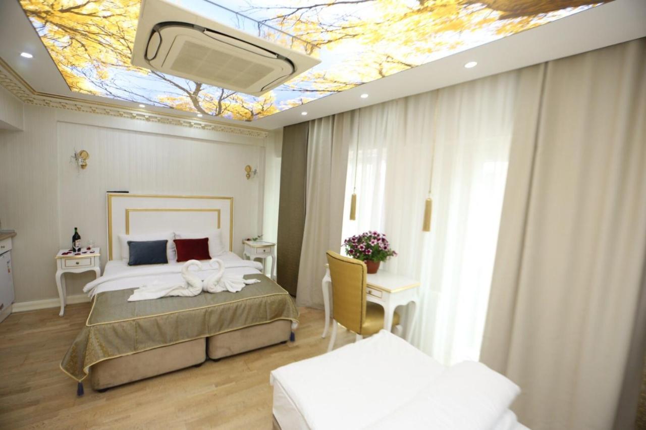 Hazar Hotel Istanbul Bagian luar foto