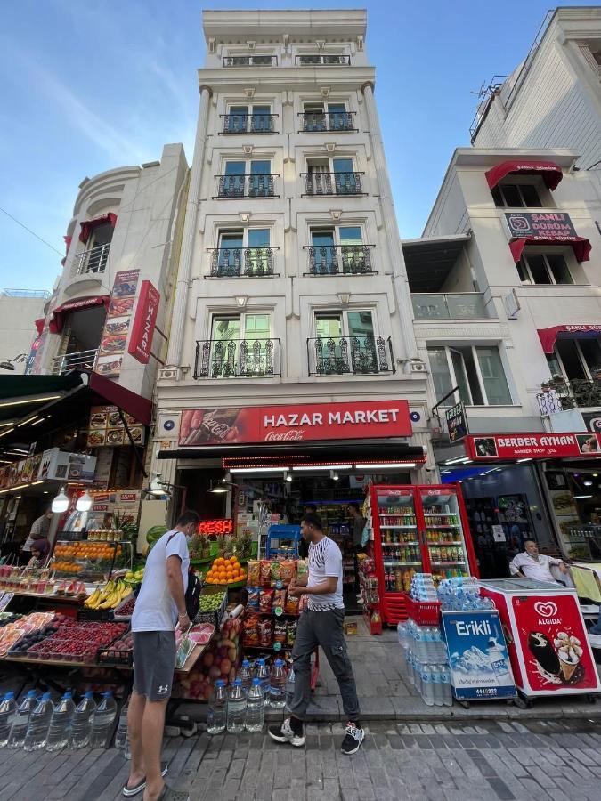 Hazar Hotel Istanbul Bagian luar foto