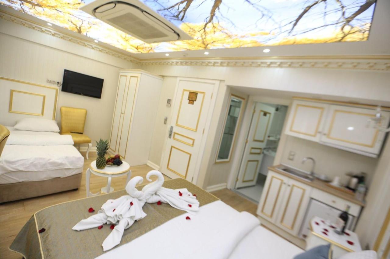 Hazar Hotel Istanbul Bagian luar foto